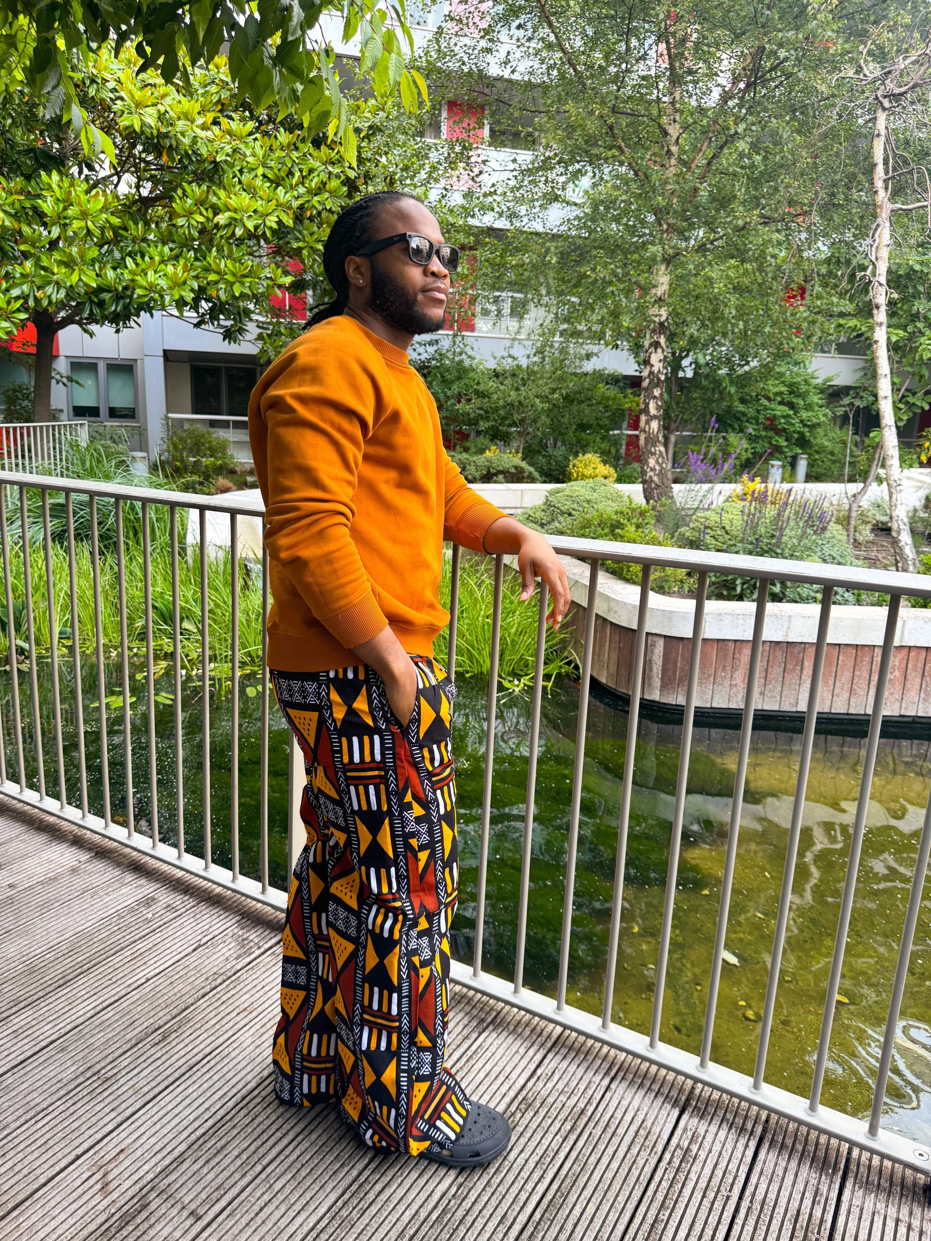 Ankara Baggy Pants (Men)